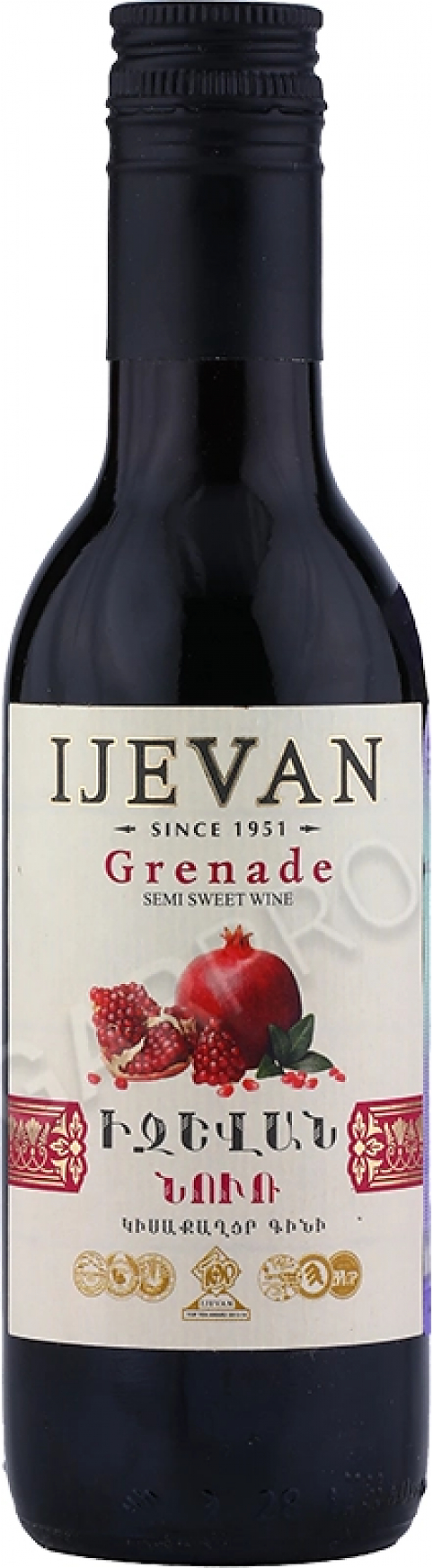  Вино "Ijevan" Grenade, 187 мл: Фото 1