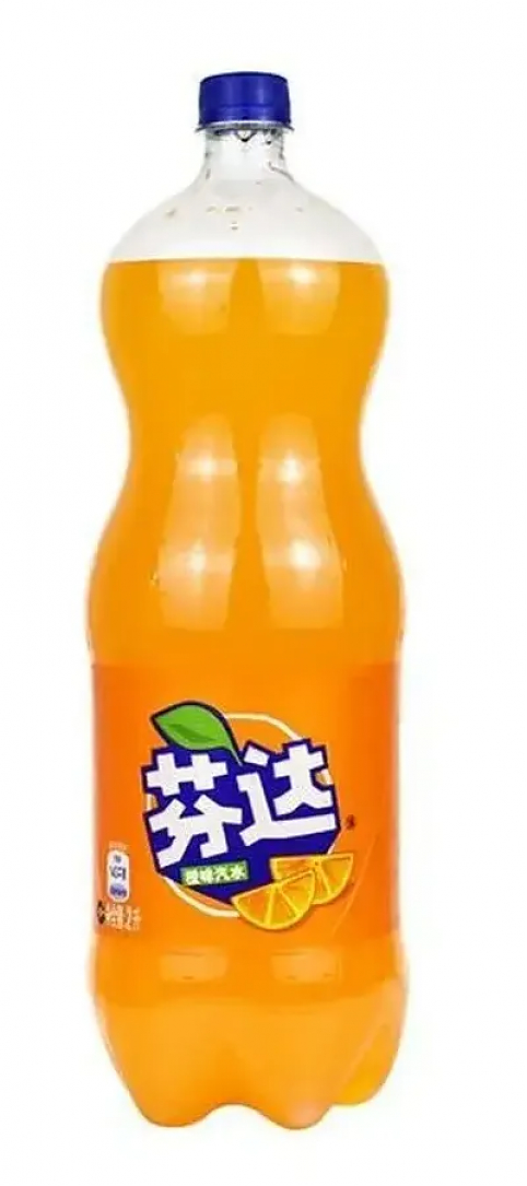 Напиток "Fanta" Orange (China), PET, 2 л: Фото 1
