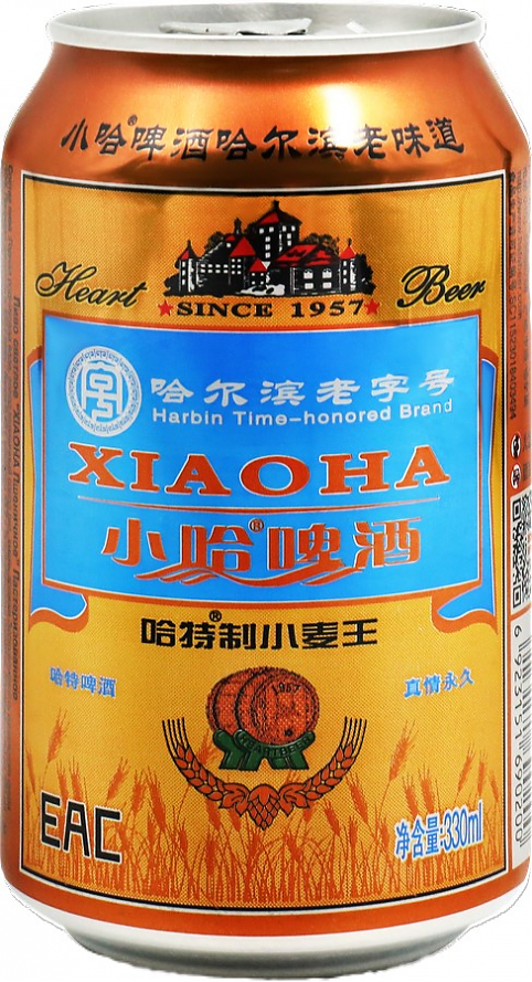 Пиво "Xiaoha" Пшеничное Светлое, 0.33 л: Фото 1