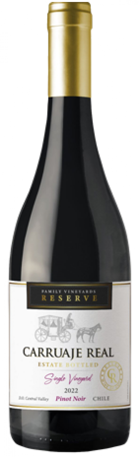 Вино "Carruaje Real" Pinot Noir Reserve Single Vineyard: Фото 1