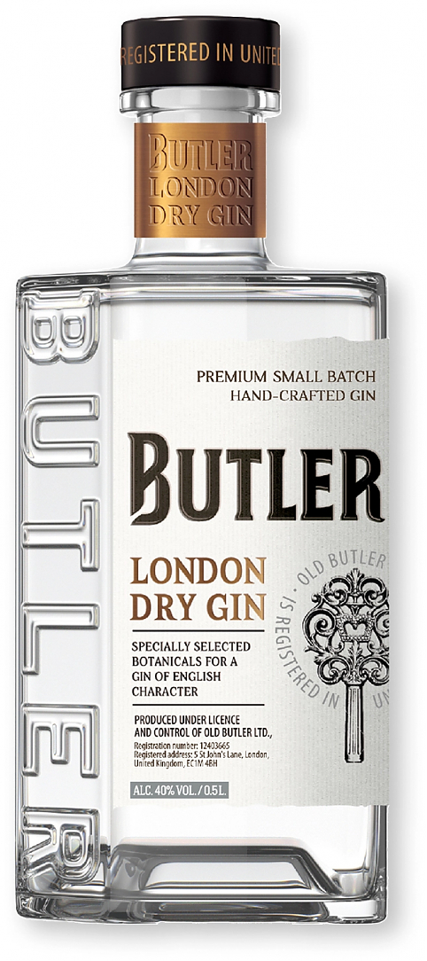 Джин "Butler" London Dry, 0.5 л: Фото 1