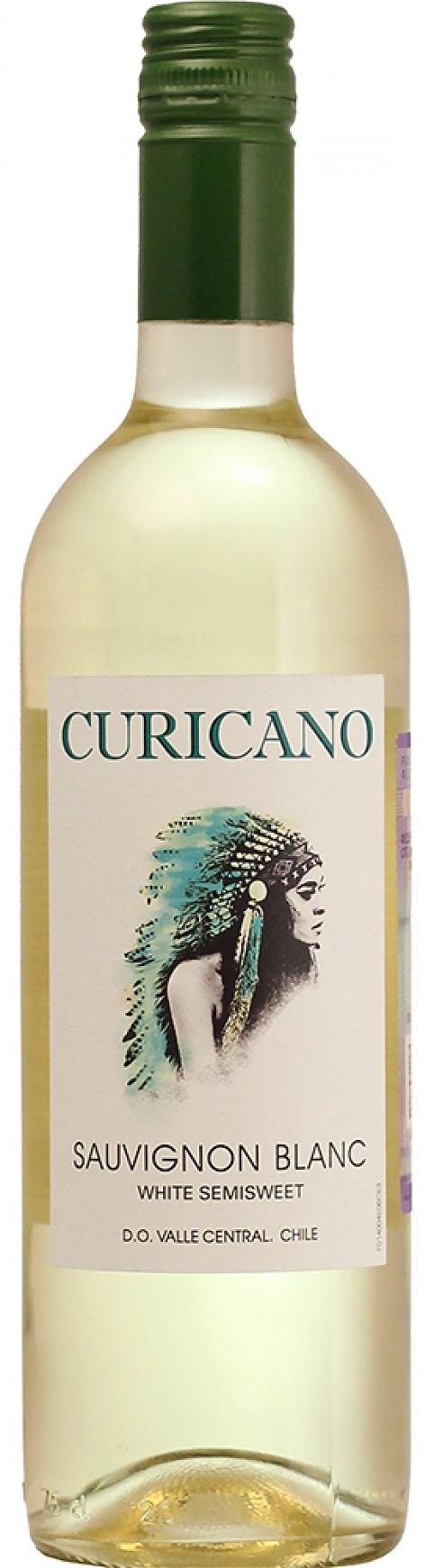 Вино "Curicano" Sauvignon Blanc Semi-Sweet : Фото 1