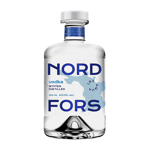 Водка "Nord Fors" Winter Distilled, 0.5 л: Фото 1