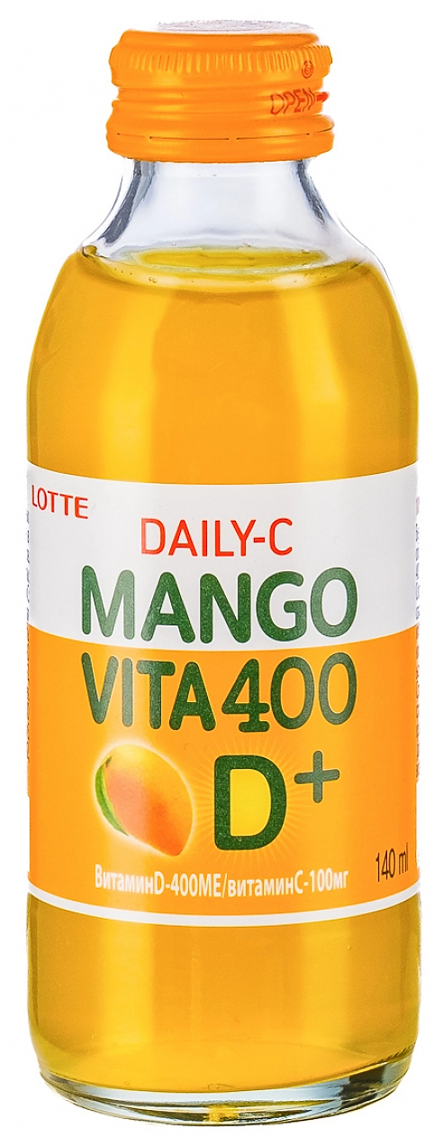 Напиток витаминизированный "Daily-C" Mango 140 мл: Фото 1