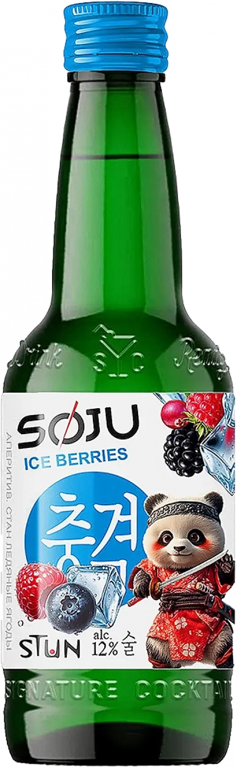 Аперитив "STUN" Soju Ice Berries (12%), 300 мл: Фото 1