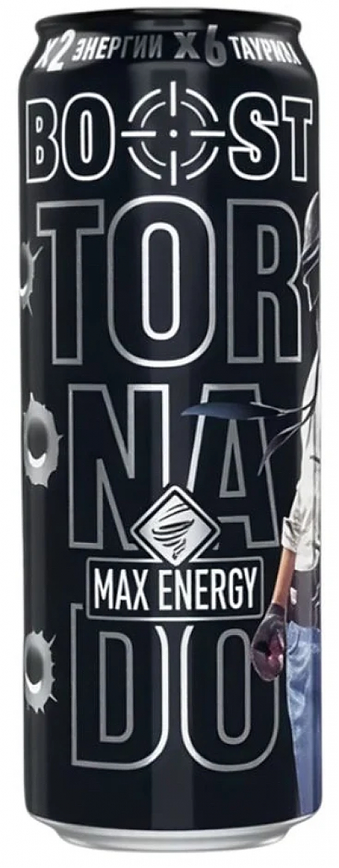 Напиток "Tornado" Max Energy Boost, 0.45 л: Фото 1