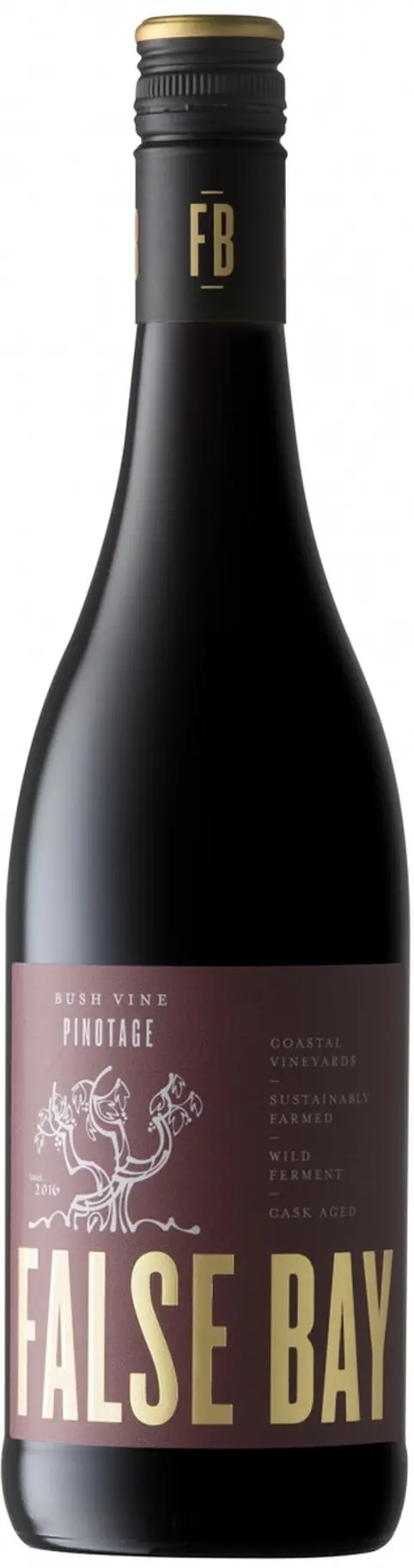 Вино False Bay, "Bush Vine" Pinotage: Фото 1