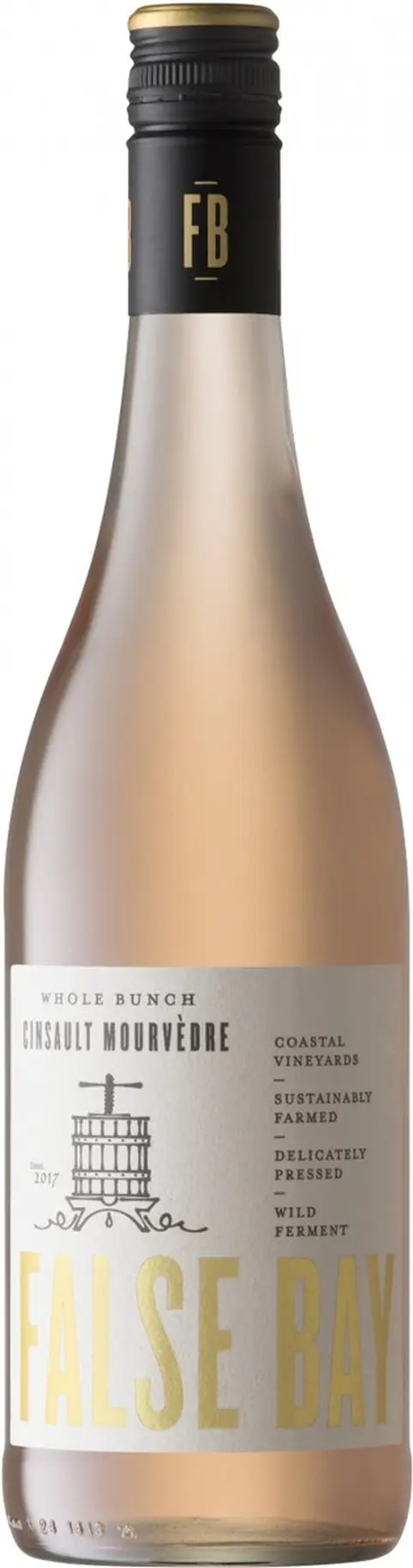 Вино False Bay, "Whole Bunch" Cinsault-Mourvedre: Фото 1