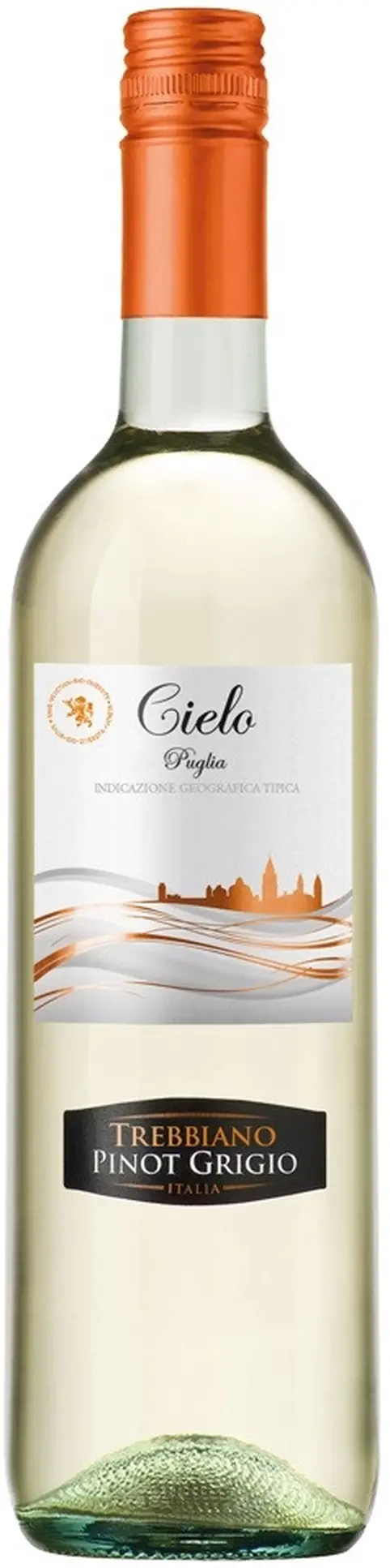 Вино Cielo e Terra, Trebbiano-Pinot Grigio: Фото 1