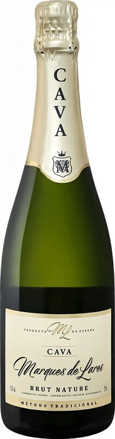 Игристое вино "Marques de Lares" Brut Nature, Cava DO: Фото 1