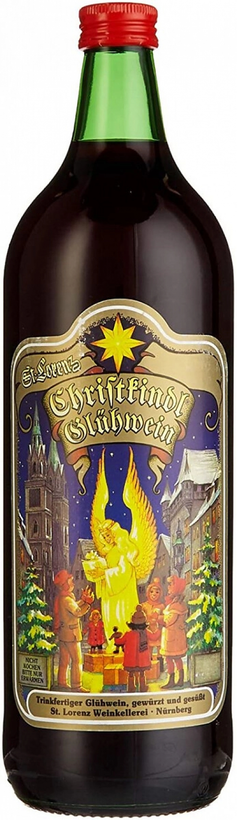 Вино Gerstacker, "St. Lorenz" Christkindl Gluhwein,  1 л: Фото 1