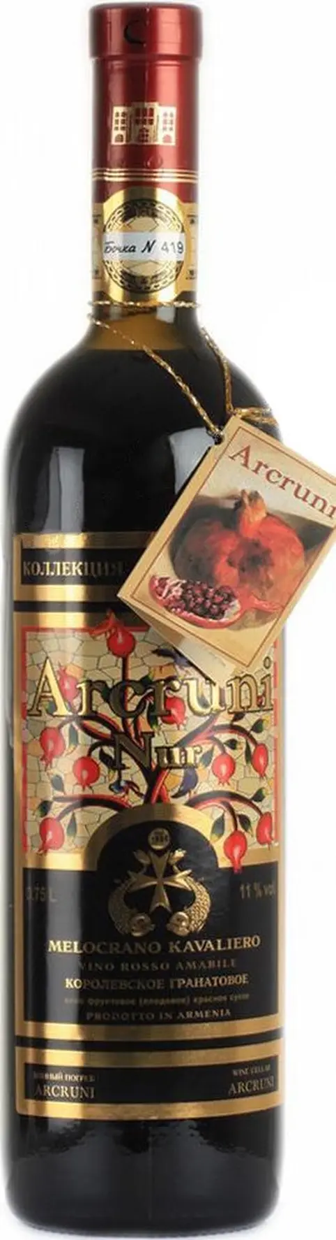 Вино \"Arcruni\" Nur, Melograno Cavaliero: Фото 1