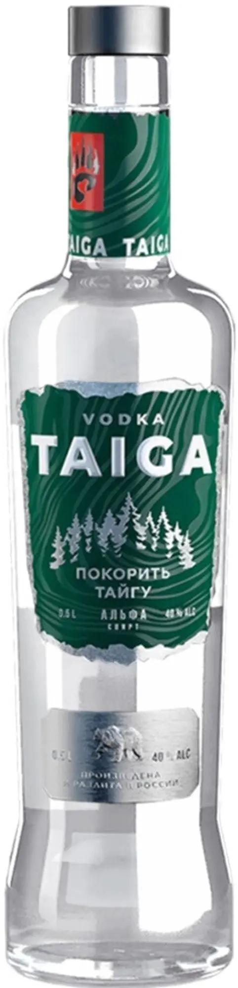 Водка "Тайга",  0.5 л: Фото 1