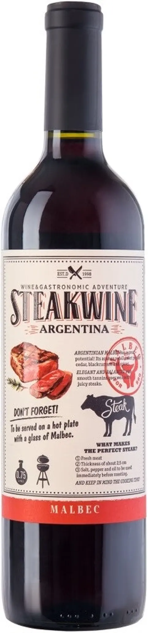 Вино \"Steakwine\" Malbec: Фото 1