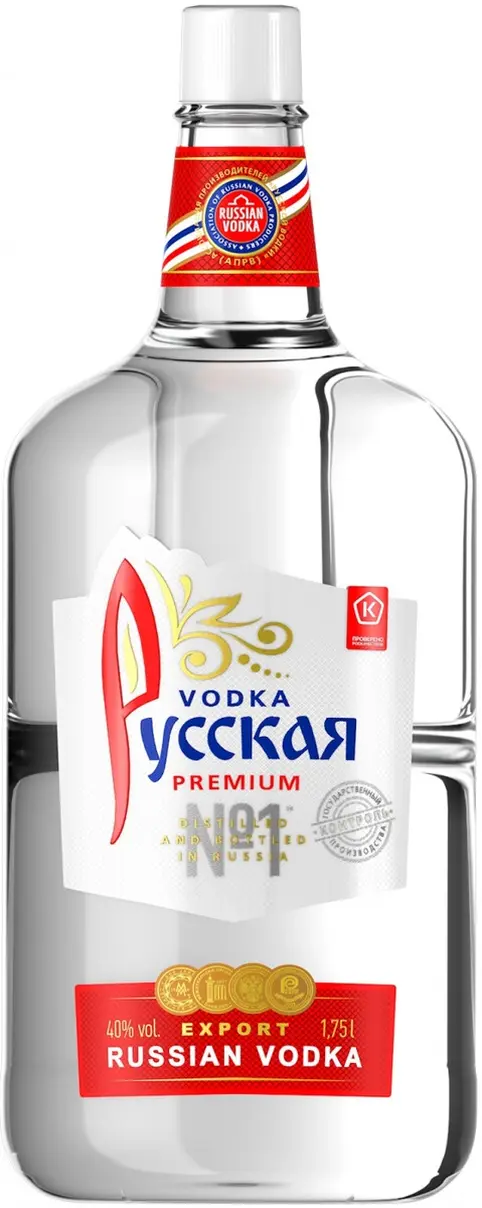 Водка "Русская",  1.75 л: Фото 1