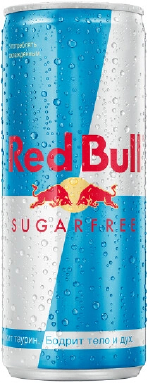 Энергетический напиток "Red Bull" Sugafree, Energy Drink, in can,  250 мл: Фото 1