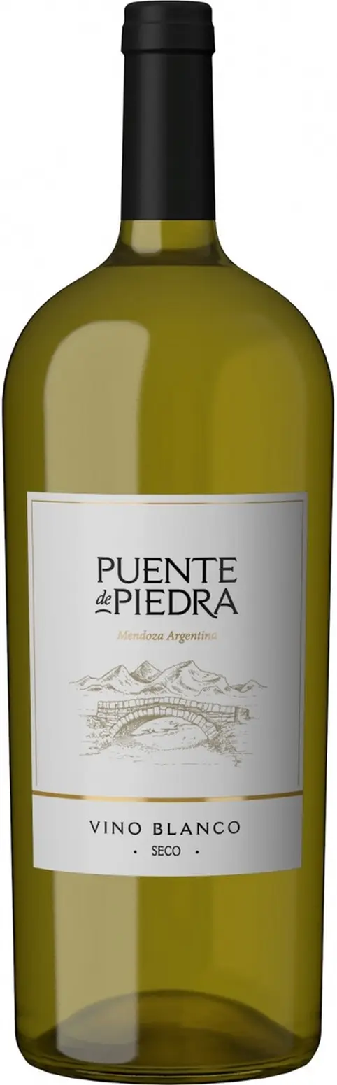 Вино "Puente de Piedra" Blanco Seco,  1.5 л: Фото 1