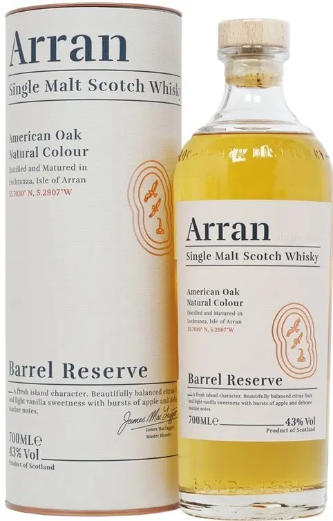 Виски "Arran" Barrel Reserve, in tube,  0.7 л: Фото 1