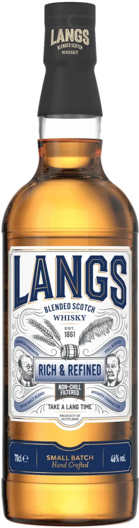 Виски \"Langs\" Rich &amp; Refined,  0.7 л: Фото 1