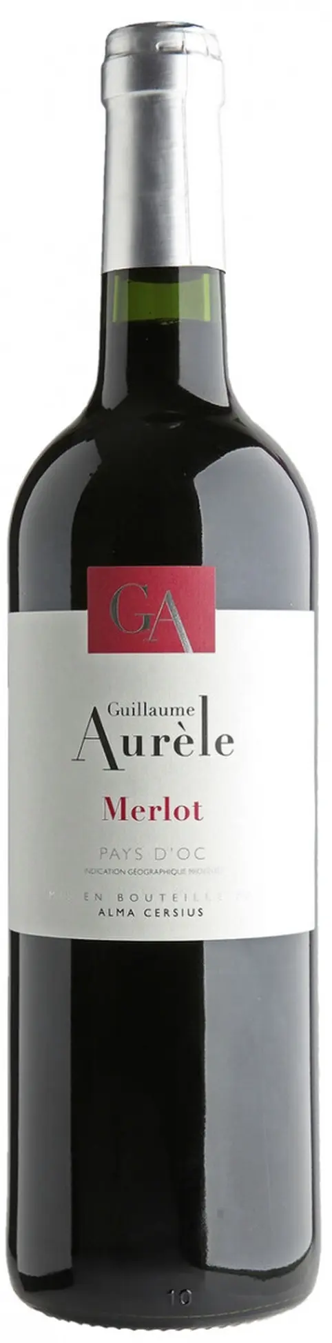 Вино "Guillaume Aurele" Merlot, Pays d'Oc IGP: Фото 1