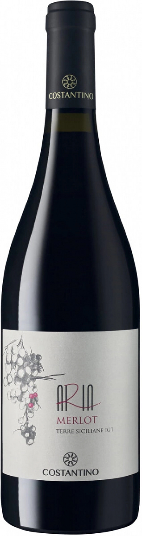 Вино Costantino, "Aria" Merlot, Terre Siciliane IGT: Фото 1