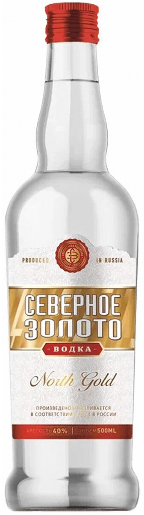 Водка "Северное Золото",  0.5 л: Фото 1
