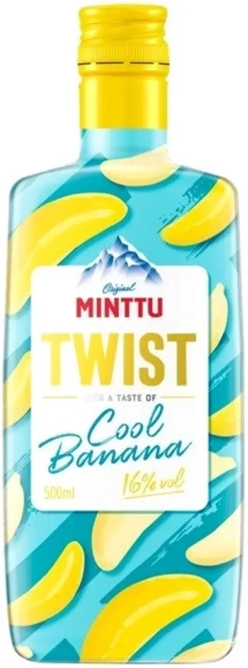 Ликер \"Minttu\" Twist Cool Banana,  0.5 л: Фото 1