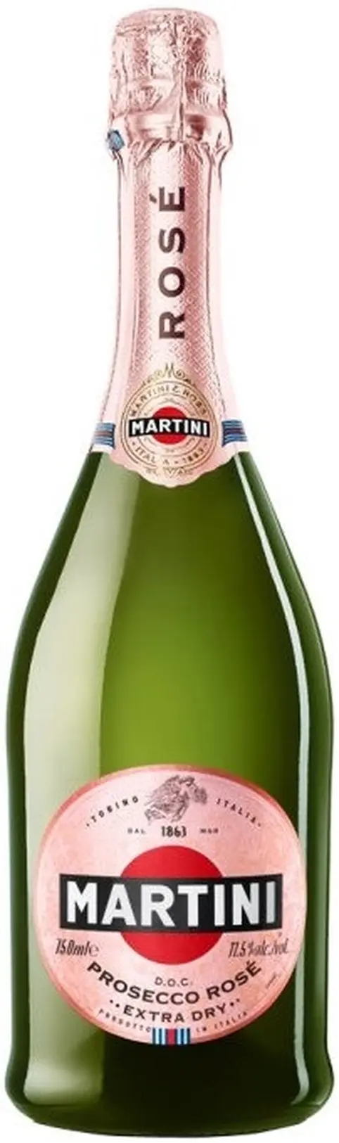 Игристое вино "Martini" Rose Extra Dry, Prosecco DOC: Фото 1