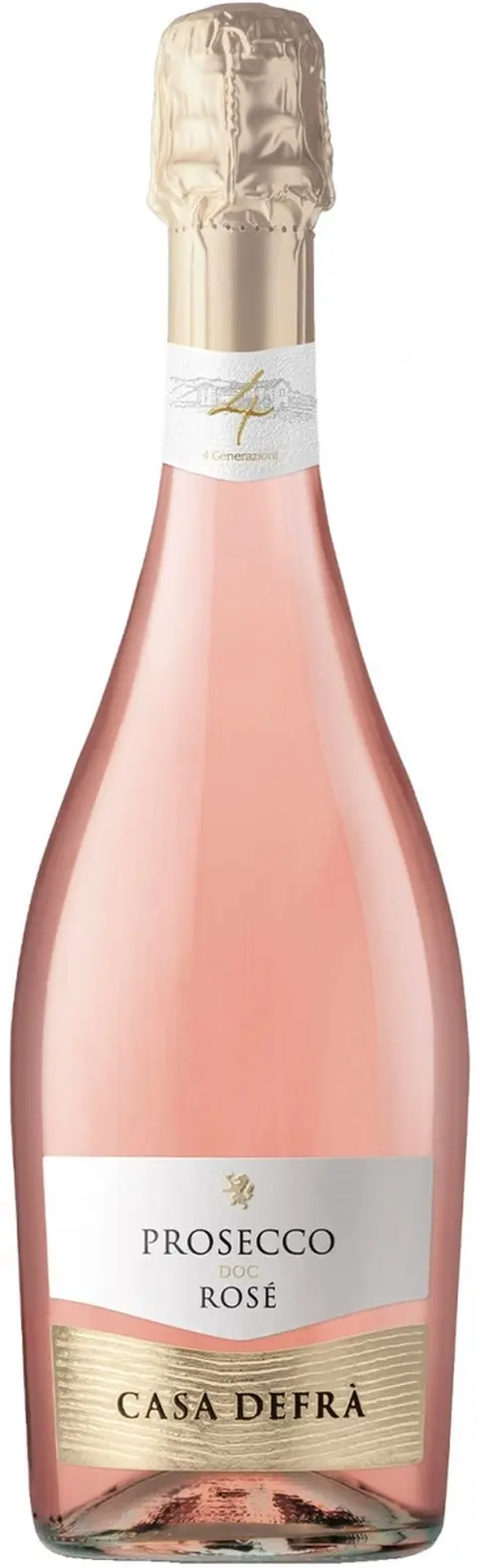 Игристое вино Casa Defra, Prosecco DOC Rose: Фото 1
