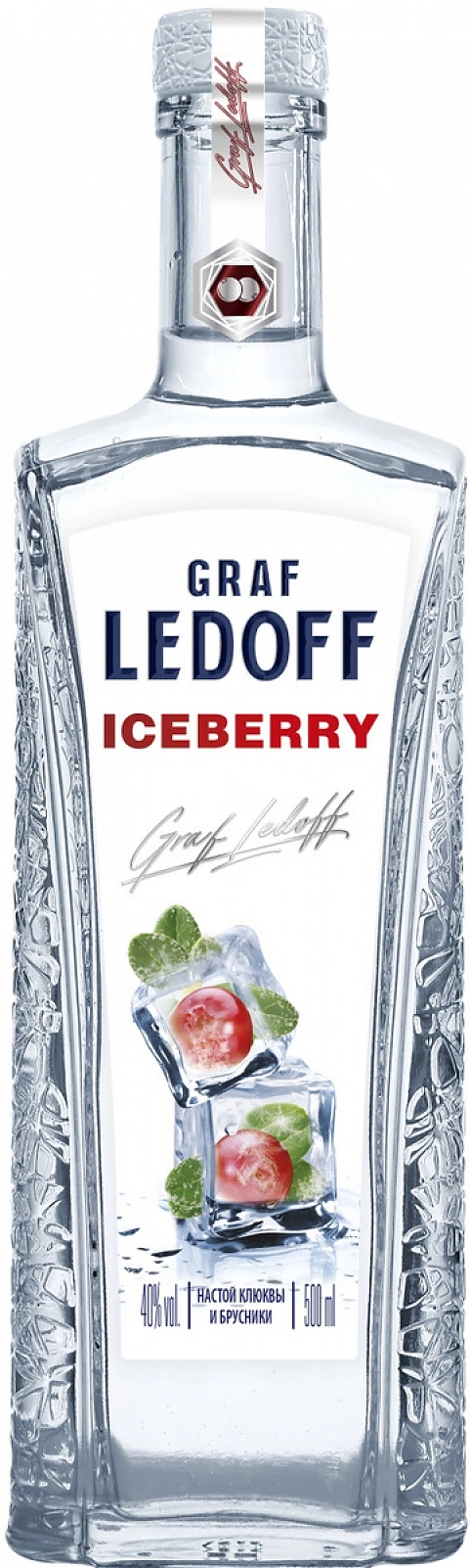 Водка "Graf Ledoff" Ice Berry,  0.5 л: Фото 1