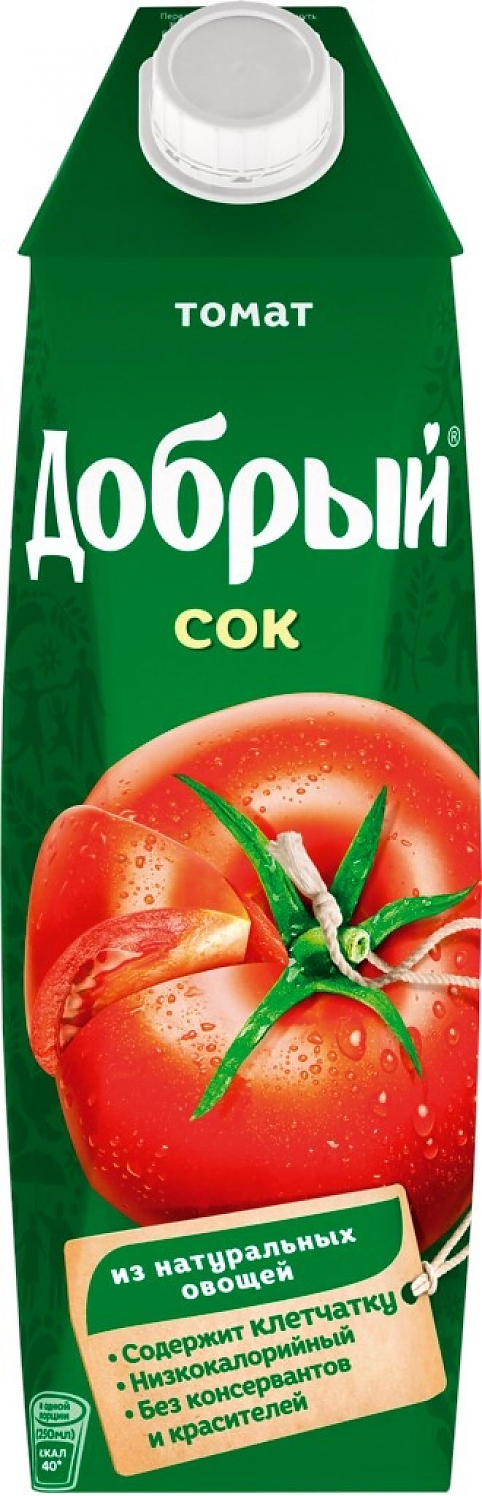 Сок "Добрый" Томат,  1 л: Фото 1