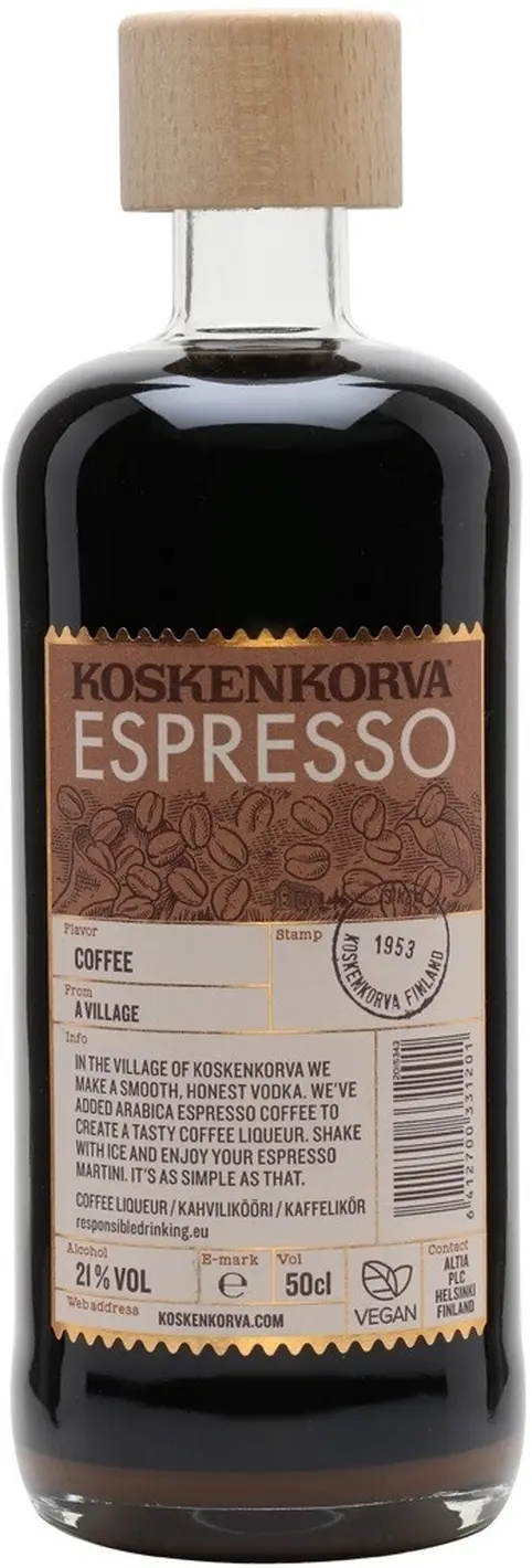 Ликер "Koskenkorva" Espresso,  0.5 л: Фото 1