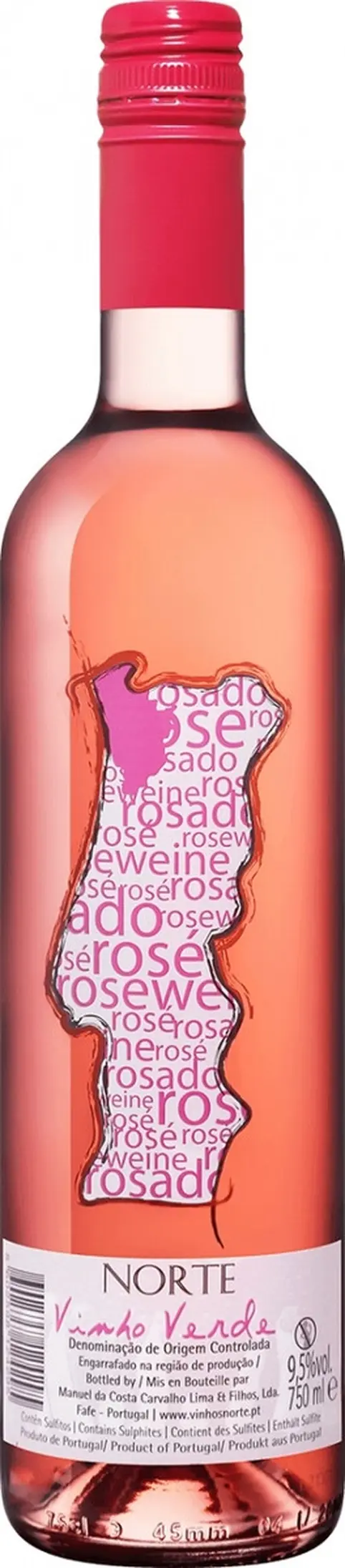 Вино "Norte" Rose, Vinho Verde DOC: Фото 1