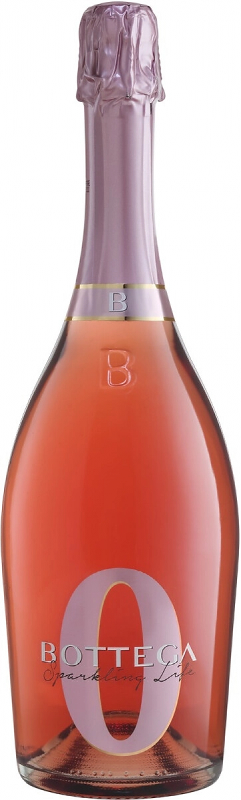 Игристое вино Bottega, Zero Rose Sparkling Life: Фото 1