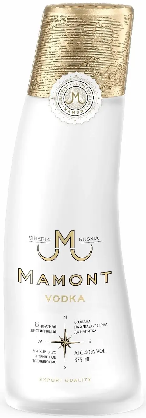 Водка "Mamont",  375 мл: Фото 1