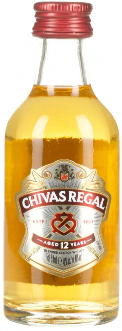 Виски \"Chivas Regal\" 12 years old,  50 мл: Фото 1