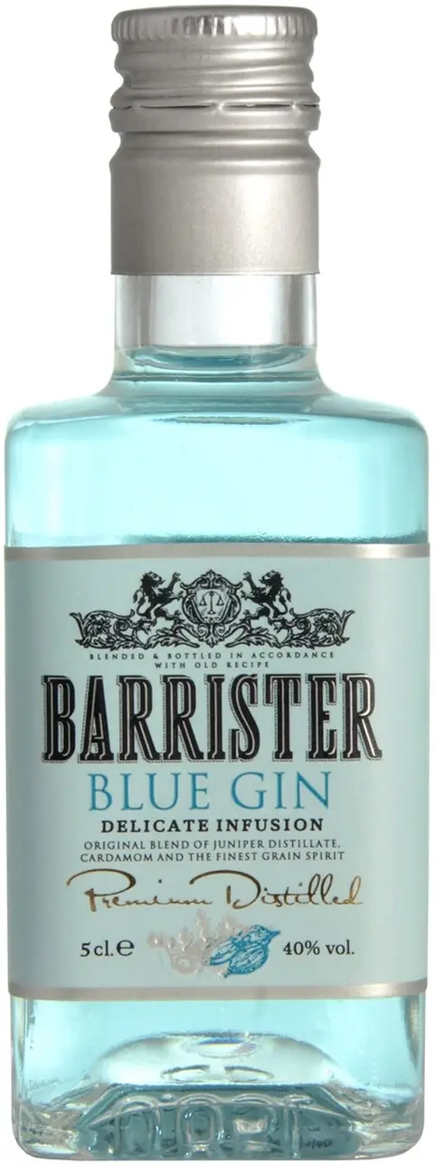 Джин "Barrister" Blue Gin,  50 мл: Фото 1