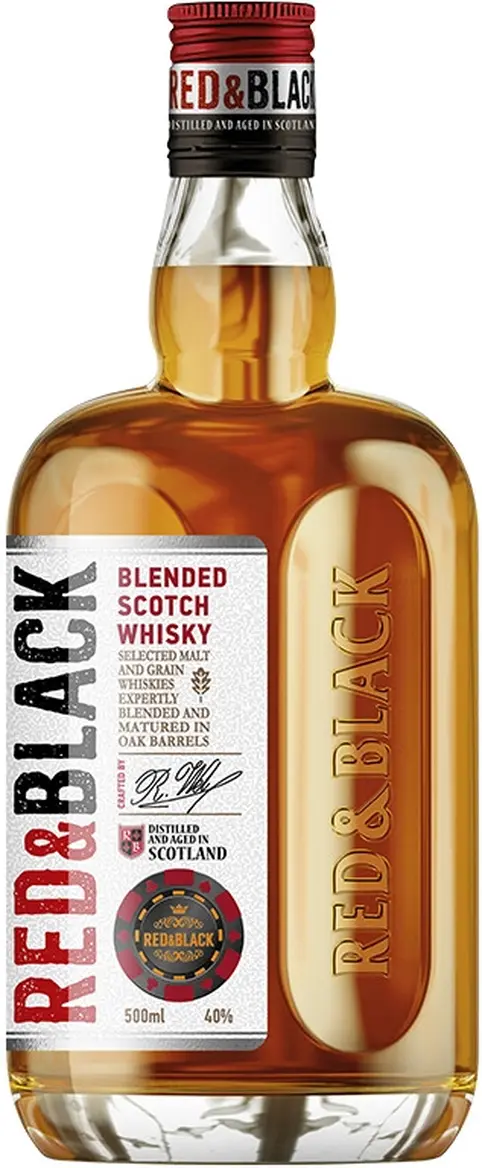 Виски "Red & Black" Blended Scotch Whisky,  0.7 л: Фото 1