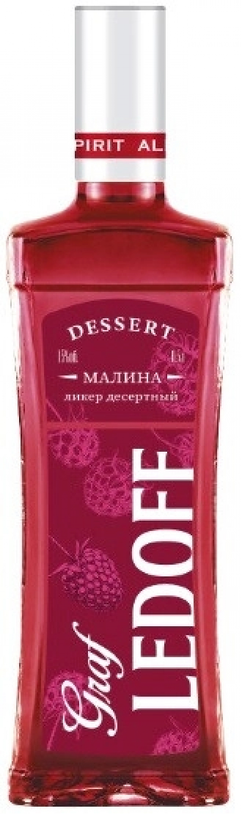 Ликер "Graf Ledoff Dessert" Raspberry,  0.5 л: Фото 1