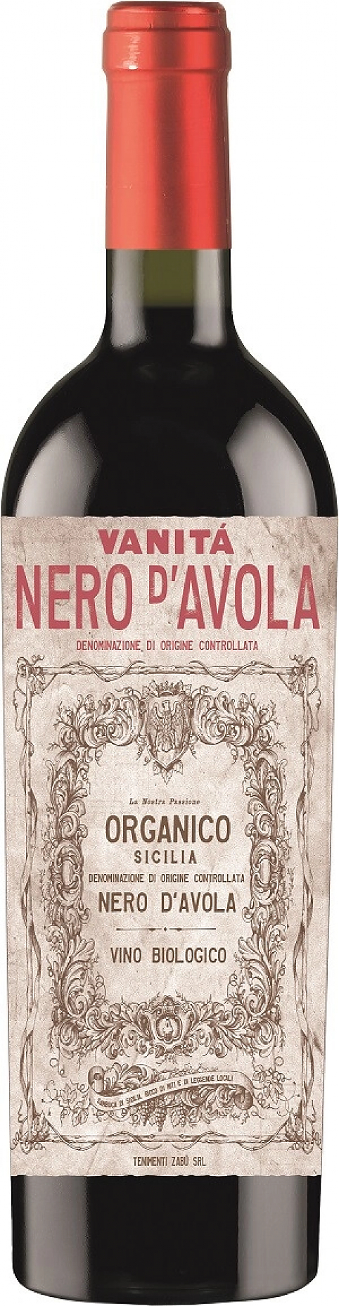 Вино Cantine Cellaro, "Vanita" Nero d'Avola Organico, Sicilia DOC, 2021: Фото 1