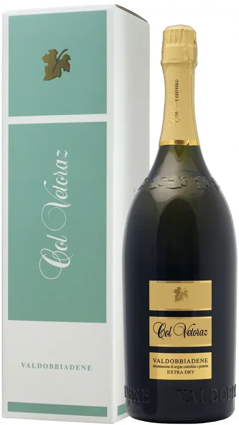 Игристое вино Col Vetoraz, Valdobbiadene Prosecco Superiore Extra Dry DOCG, gift box,  1.5 л: Фото 1