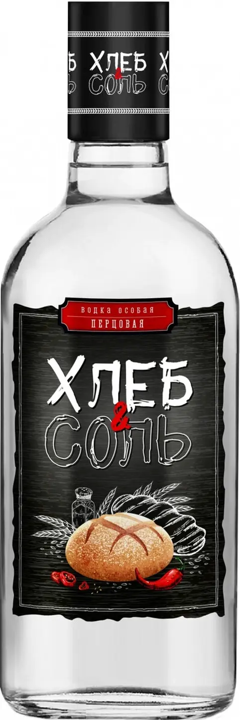 Водка "Хлеб & Соль" Перцовая,  0.5 л: Фото 1