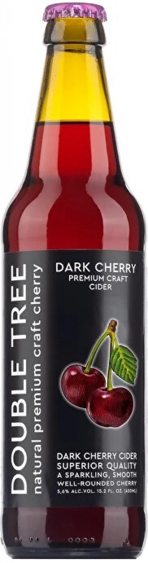 Сидр Cider House, "Double Tree" Dark Cherry,  0.45 л: Фото 1