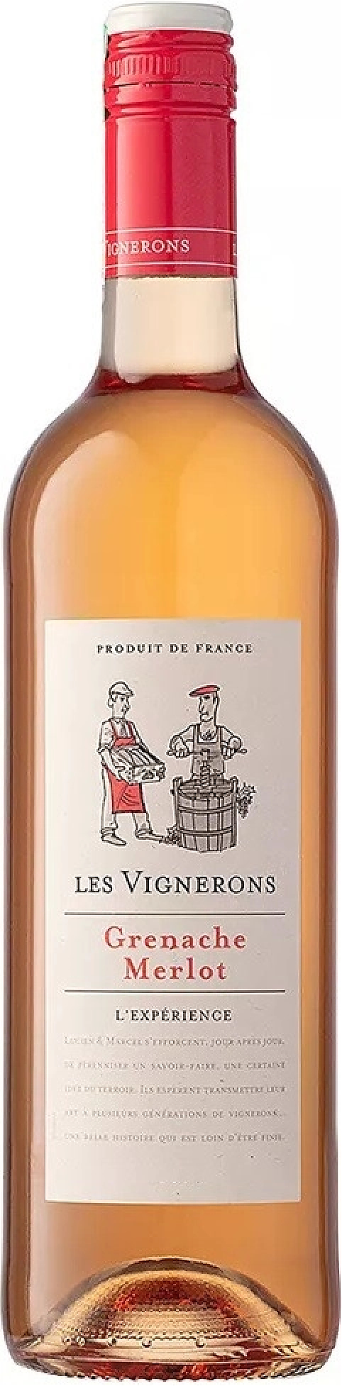 Вино "Les Vignerons" Grenache Merlot: Фото 1
