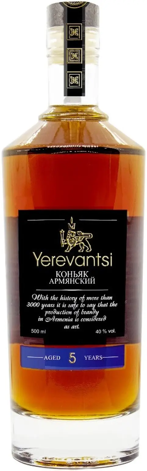Коньяк Vedi Alco, "Yerevantsi" 5 Years Old,  0.5 л: Фото 1