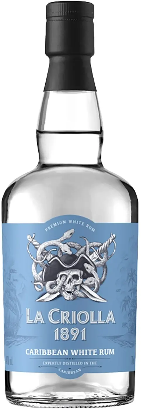 Ром "La Criolla" Caribbean White Rum,  0.7 л: Фото 1