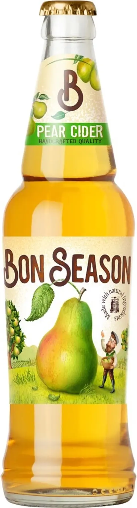 Сидр \"Bon Season\" Pear,  400 мл: Фото 1