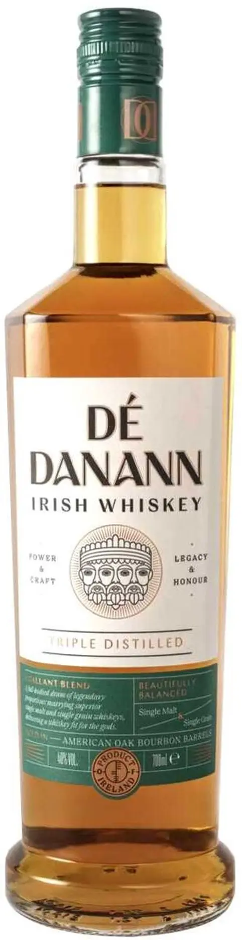 Виски "De Danann" Irish Whiskey,  0.7 л: Фото 1
