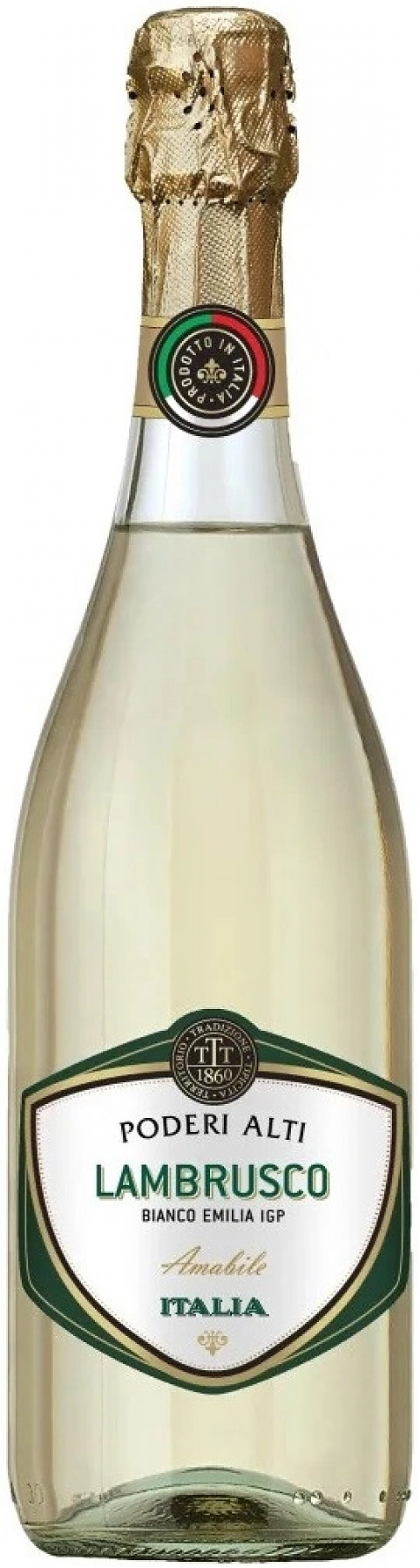Игристое вино Lambrusco Dell'Emilia Poderi Alti IGT: Фото 1