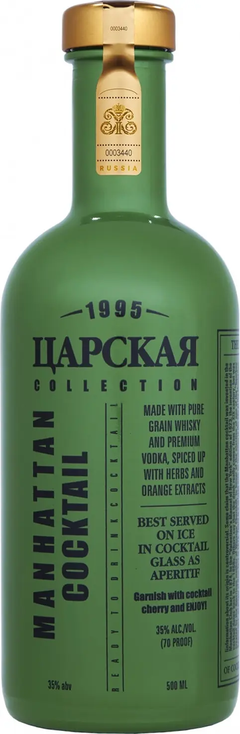 Ликер "Царская" Коллекция Манхэттен, коктейль,  0.5 л: Фото 1